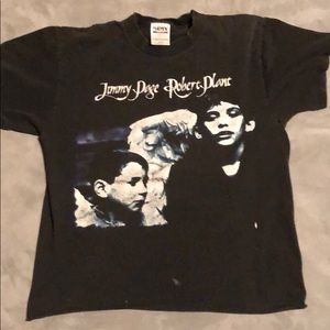 1998 Jimmy Page Robert Plant tour tee
